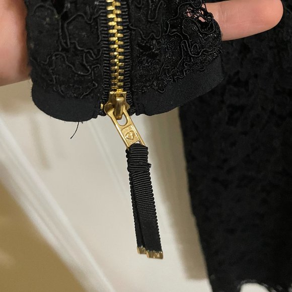 Juicy Couture Black Lace Overlay Dress - Picture 5 of 10